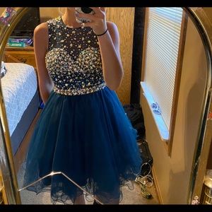 Blue prom/homecoming dress